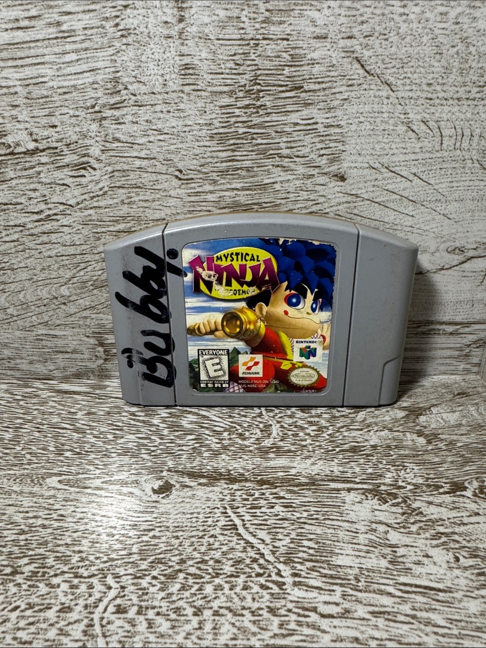 Nintendo Mystical Ninja Starring Goemon (Gray) - N64 Game Cartridge